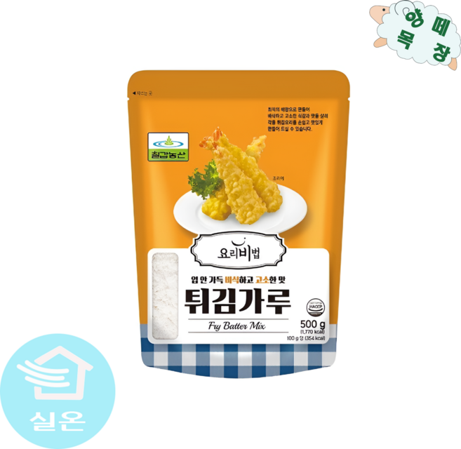 튀김가루, 1개, 500g