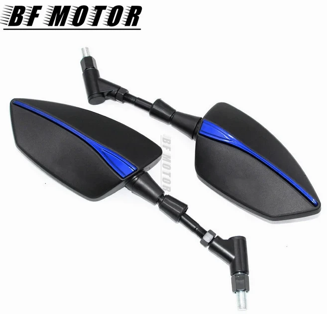 스즈키 GSXS S 1000 125 150 GSX-S1000 오토바이 후면보기 백미러, 04 blue no logo