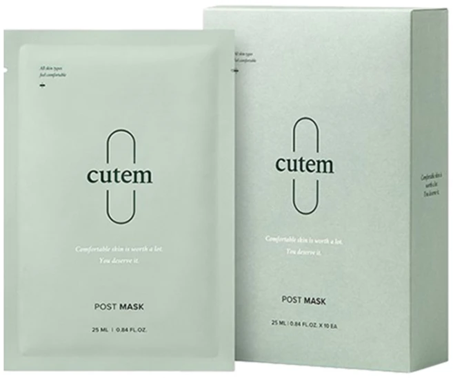 큐템 포스트 마스크 세트 25ml, 1개 - 쿠팡