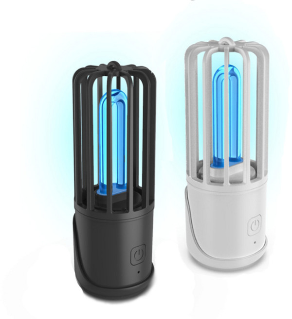 紫外線臭氧UV消毒器 360度消毒 省電耐用 小巧便攜 滅菌除蟎 範圍更廣 全面保護, UV01(白色)