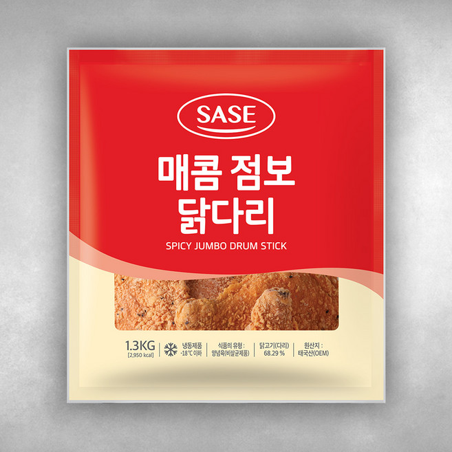 사세 매콤 점보닭다리, 1.3kg, 1개