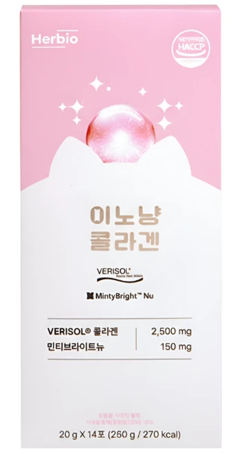허브이오 이노냥 베리솔 콜라겐 고함량, 1개, 280g - 쿠팡