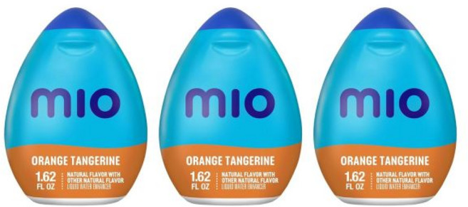 Mio 아이스티 에이드 원액 분말 가루 미오 에너지 딸기 파인애플 맛과 기타 자연 향료가 첨가된 액상 물 강화제 3.24 fl oz 병