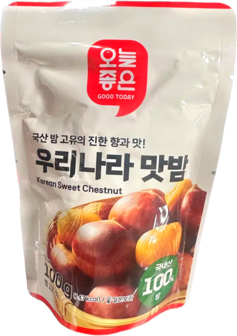 오늘좋은 우리나라 맛밤, 100g, 2개