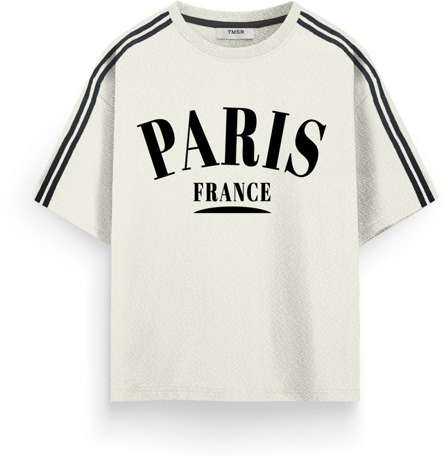 몰토벨리노 TST 파리프랑스 리버풀 엠보 링클프리 오버핏 트랙 반팔