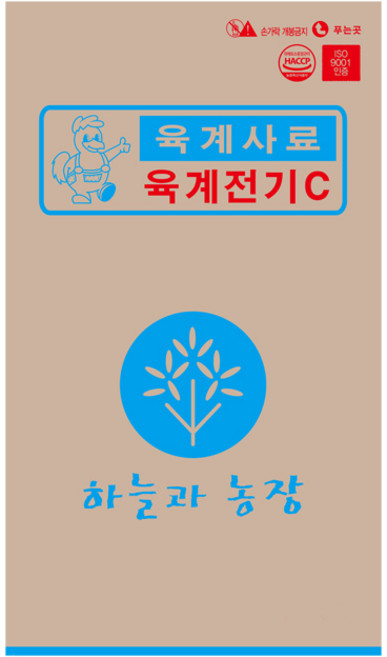 한일 육계전기 20kg 병아리사료 병아리모이 먹이 밥, 1개