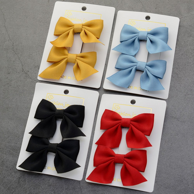 [HANNAL] 소녀 리본핀 세트