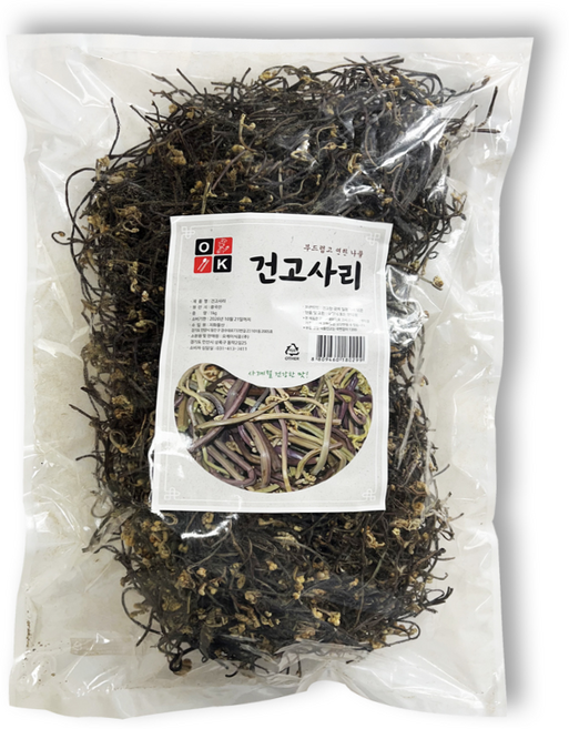 [대용량 맛집 추천] 특A급 건 고사리 나물 햇 말린 고사리 건나물, 2개, 1kg