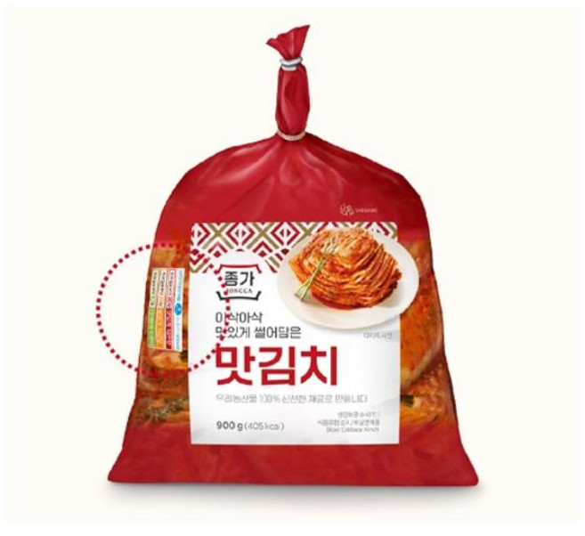 대상 종가집 맛김치 900g x 2개