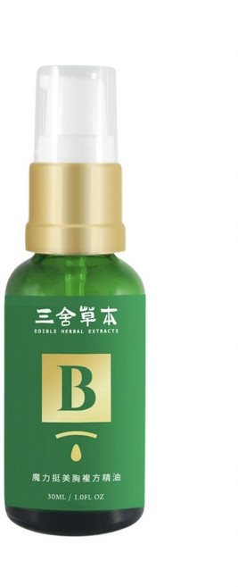 三合草本 魔力挺美胸複方精油 緊緻肌膚 改善鬆弛 豐潤飽滿 草本精華, 1個, 30mL / 1.0FL OZ