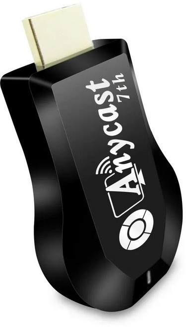 【七代神秘款】Anycast 7th超清雙核無線HDMI影音電視棒, 1個, 銀