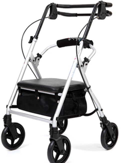 실버백세 성인용 보행보조기 블랙 DH-365, 1개