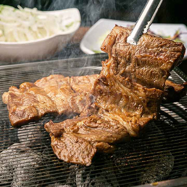 30년 노하우 수제 양념 무항생돈 돼지갈비 우대 매운맛 삼겹 LA갈비, 돼지양념갈비 삼겹, 1개, 800g