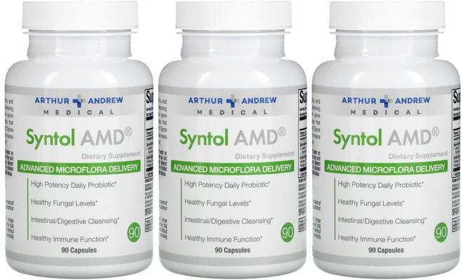 아서앤드류메디컬 Syntol AMD 신톨 프리바이오틱 이소말토 올리고당90캡슐 3세트, 90정, 3개 - 쿠팡