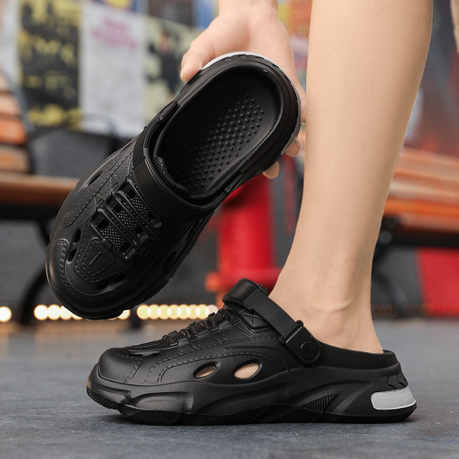 착화감 좋은 무중력 여름 남성용 샌들 물놀이용 신발 운전용 신발