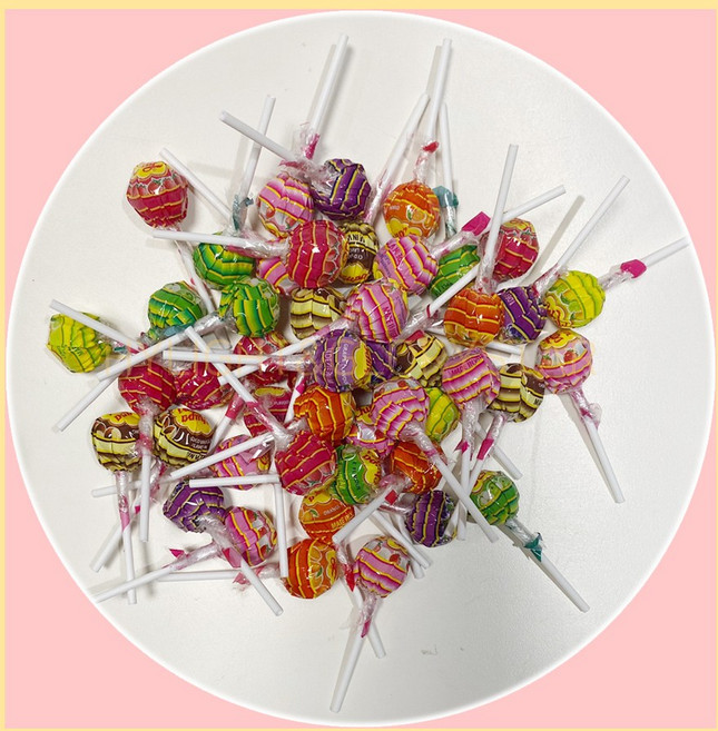 츄파춥스 막대사탕 캔디 대용량 선물용 화이트데이 발렌타인데이 사탕 부케 9.5g X 10개, 20개