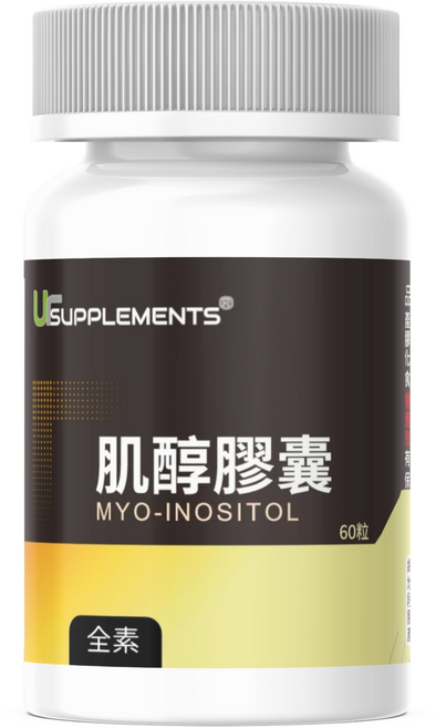 UrSupplements 肌醇膠囊 孕前補養, 1個, 60顆