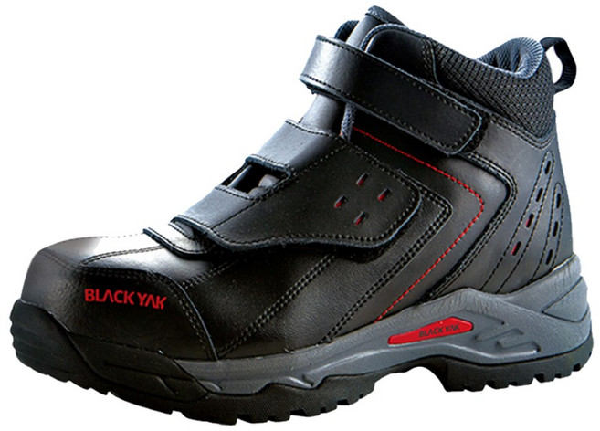 블랙야크 6인치 벨크로 안전화 53 작업화 현장화