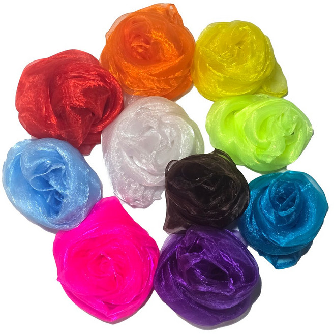 체육 음률 신체활동 칼라스카프 10색세트, 1세트, 혼합