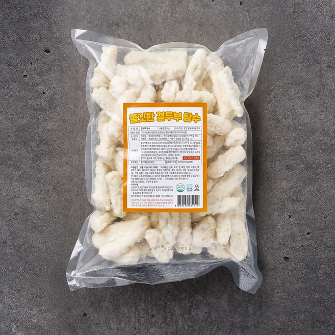 쫄깃한 결두부 탕수(냉동) 1kg, 결두부탕수1kg+소스100g 2개, 1개