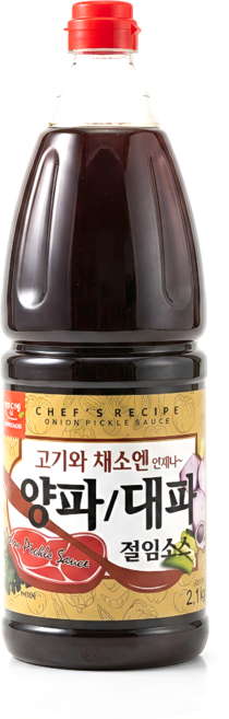 [미담채] 양파/대파절임소스, 2.1kg, 1개