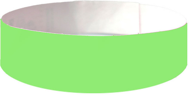 IDBAND 입장팔찌 손목띠 종이팔찌 타이벡재질(10장 단위로 주문), 1장, 네온그린