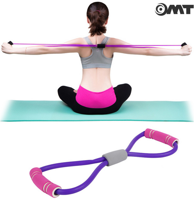 OMT 홈트레이닝 스트레칭 다이어트 튜빙밴드, OMS-SB, 1개