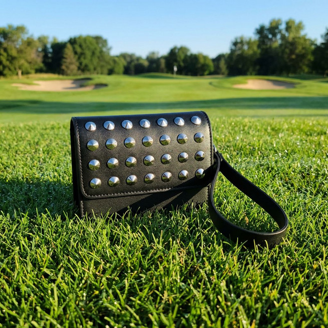 모노골프 자석 벨트형 골프 거리측정기 케이스, 블랙, 스터드