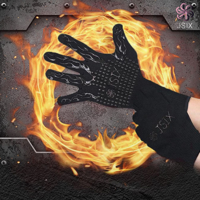 제이식스 불사조 내열장갑 방열 장갑 캠핑 주방 용접 오븐, 1개