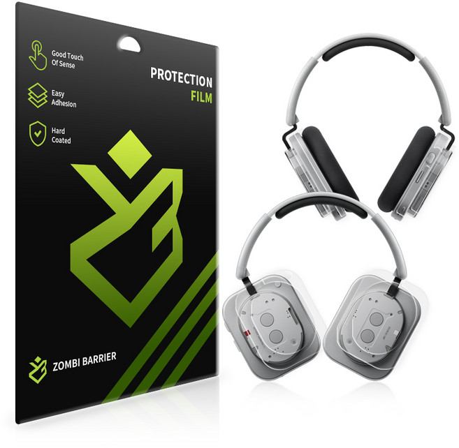 낫싱 헤드폰 Nothing headphone 외부 보호필름 2세트, 단품, 단품