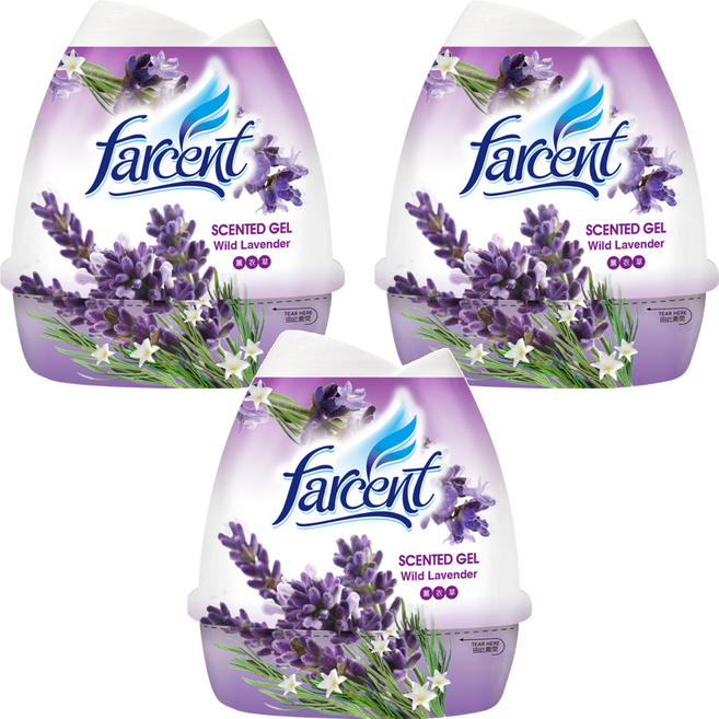 farcent 花仙子 花語香膏, 薰衣草, 200g, 3個
