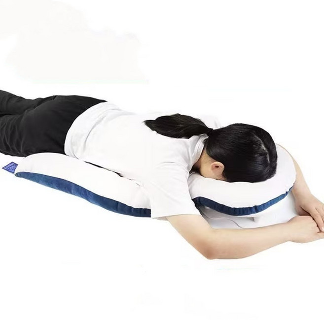 가남 엎드려자는 베개 눈편안베개 눈 쿠션 관리 마사지 수면 쿠션 베개, 1개, A