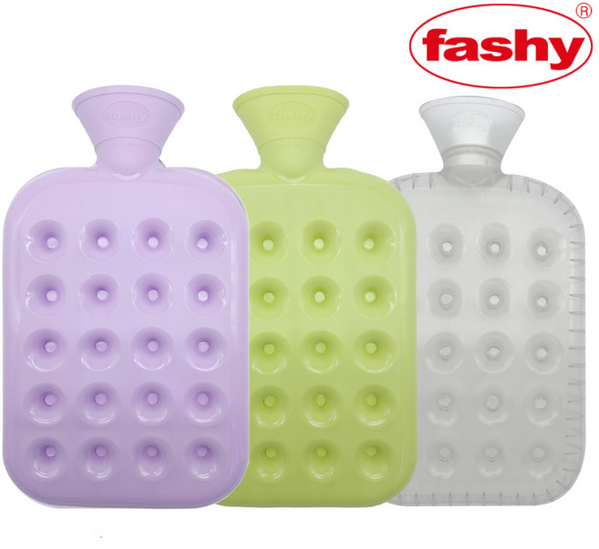 파쉬 노커버 하드형 1.2L 보온물주머니 찜질팩 핫팩, 반투명화이트, 1개