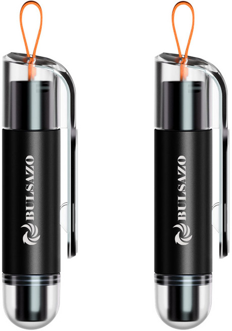 불사조 차량용 비상탈출망치 자동차비상용품 MC-08, 블랙+블랙, 2개