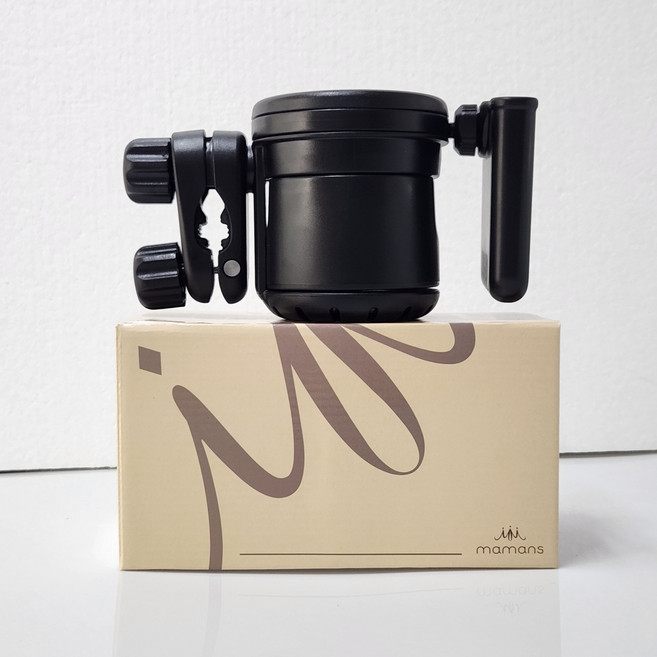 SIZNIZ 3in1 유모차 컵홀더 2구, 1개, 블랙