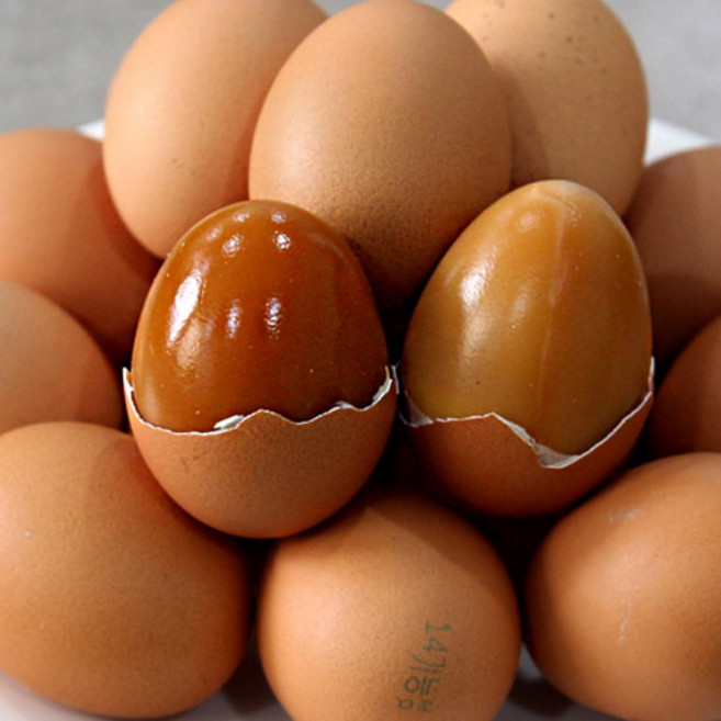 20시간이상 구워 쫄깃 탱글한 구운계란 구운란 중란 30구/소금증정, 1개