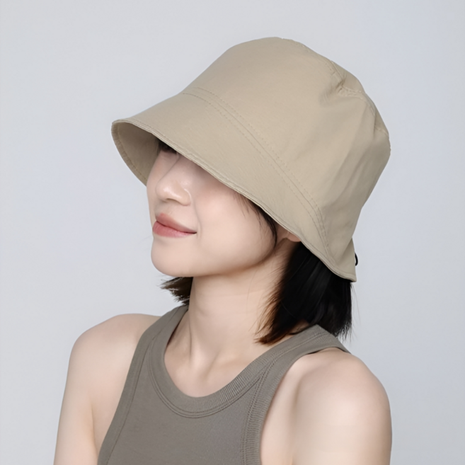 코트니스 가벼운 초경량 벙거지핏 여성용 버킷햇 모자