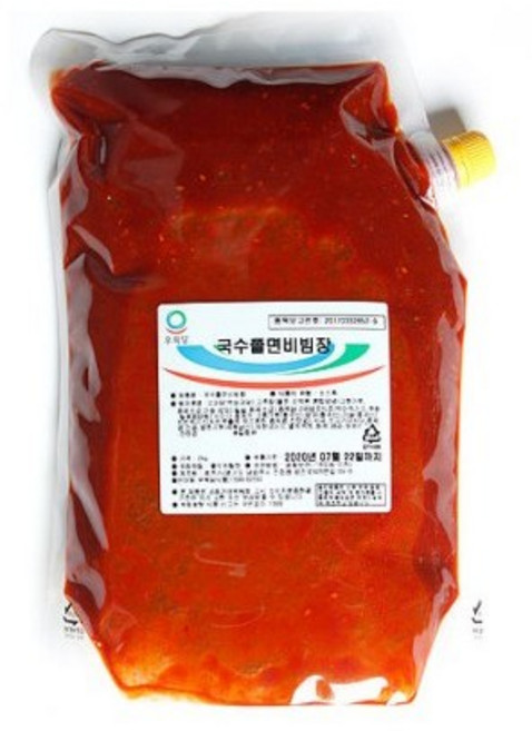 북촌골 쫄면.국수비빔장 2kg, 2개