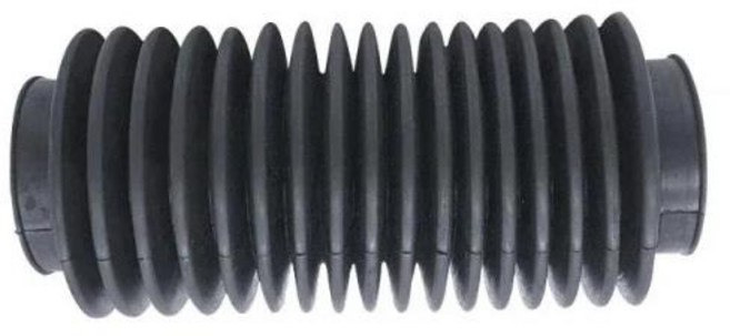 블랙 고무 유연성 주름 슬리브 벨로우즈 내경 기계 30mm, 1개, 02 50mm ID