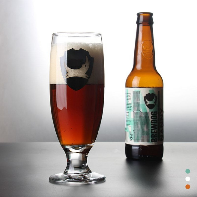 xingLian(Brewdog) Brewdog 맥주 머그 공예 개 펑크 영어 유리 IPA 공예 맥주 머그 ml 크리 에이 티브 주스 머그 지원 Brewdog 머그 블랙 라벨, 양조 개 머그잔 블랙 라벨 로고, 1개