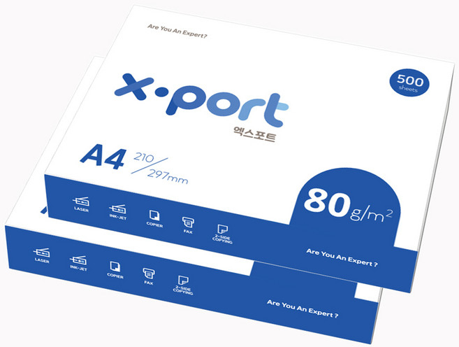 엑스포트 80g, 1000개, A4