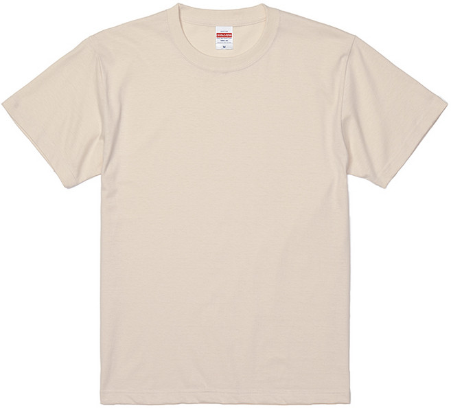 United Athle 日本頂級柔棉圓領素Tee 5.6 oz 5001-01【UA5001】, 卡其