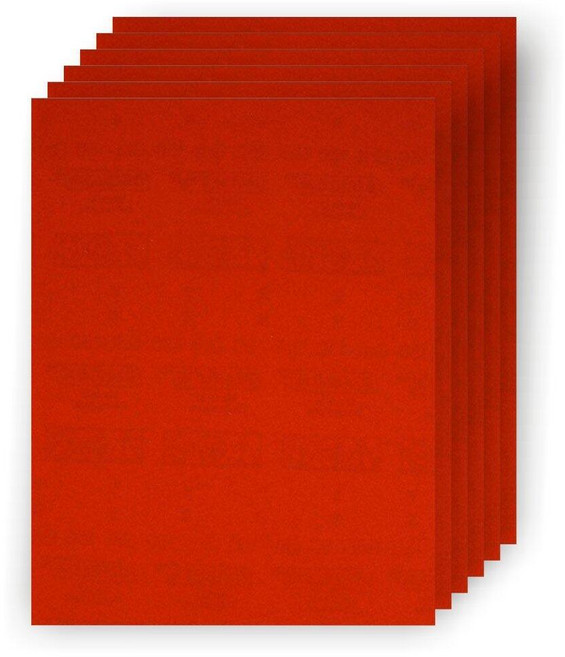 Diablo 팜 샌더 목재 금속 및 플라스틱용 1/4 샌딩 시트 - 11.4 x 14.4cm(4-1/2 5-1/2인치) 40그릿 울트라 거친 산화 알루미늄 블렌드 6팩, 220 Grit