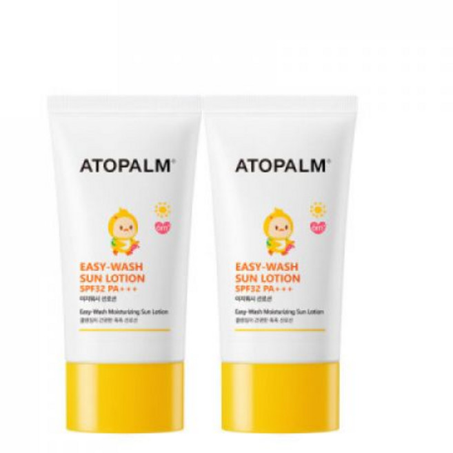 아토팜 이지 워시 선로션 60ml 2개 SPF32 PA+++
