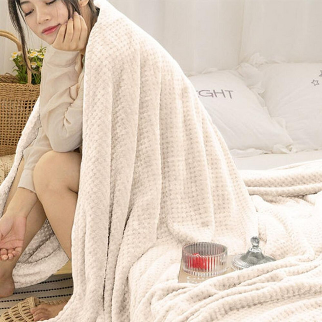 EA 침대요 캠핑 무릎 극세사 블랭킷 이불담요 대형 차박