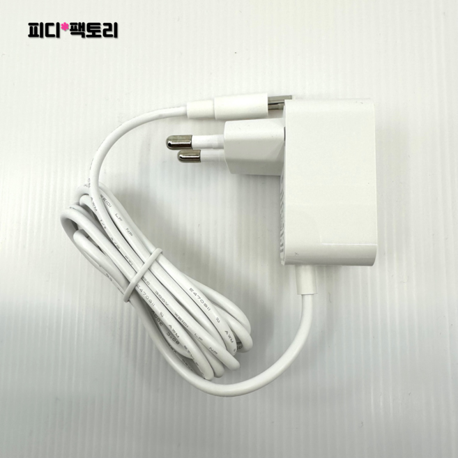 샤오미 유핀 물걸레 청소기 호환 충전기 SWDK-D260 사와디캅 SWDK-W3GS 미지아 무선 물걸레 청소기 어댑터 아답타, 1개