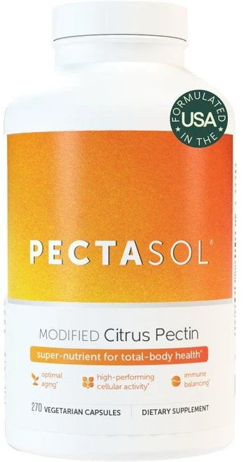 에코뉴제닉스 펙타솔 모디파이드 시트러스 펙틴 변형감귤 PectaSol pectin 270정, 1개 - 쿠팡