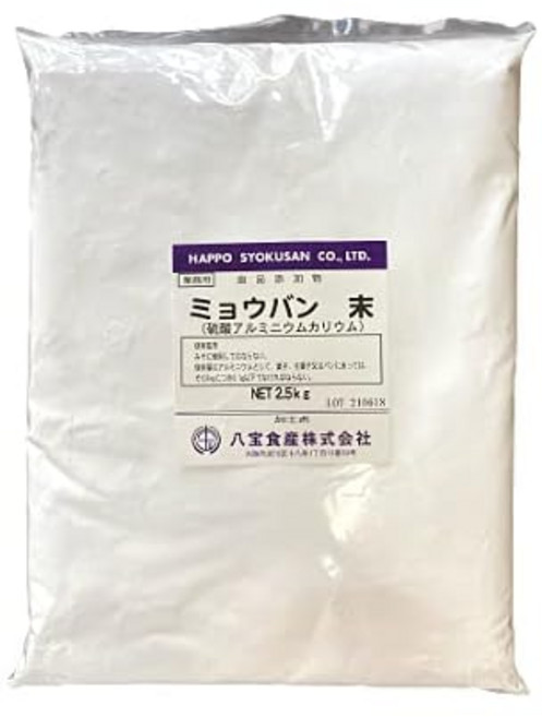 식품 첨가물 팔보식산 명반 끝 2.5kg 황산 알루미늄 칼륨 생 명반 훔치다 삶은 무너짐 변색 예방 결정 만들기 탈취, 1g, 1개