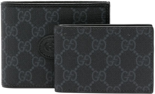 구찌 GG 수프림 캔버스 지갑