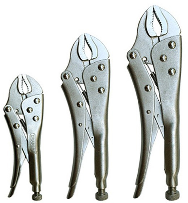 바이스 플라이어 원형 입 펜치(5/7/10인치 선택), 5인치, 1개